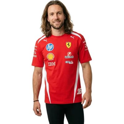 Puma T-shirt à Manches Courtes Sf Ferrari Drivers Replica Puma Red / Clc XS Homme - Publicité Puma T-shirt à Manches Courtes Sf Ferrari Drivers Replica Puma Red / Clc XS Homme - Publicité