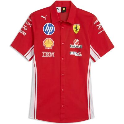 Puma Chemise à Manches Courtes Sf Ferrari Replica Puma Red L Homme - Publicité Puma Chemise à Manches Courtes Sf Ferrari Replica Puma Red L Homme - Publicité