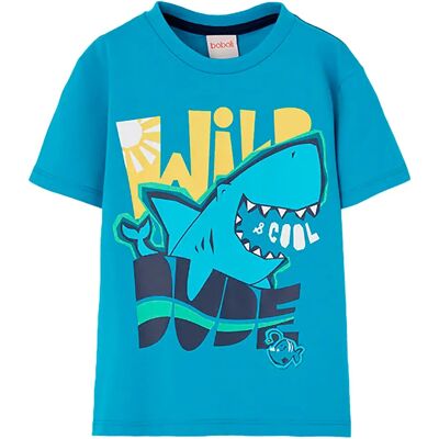 Boboli T-shirt à Manches Courtes 543046 Canard 4 Années - Publicité Boboli T-shirt à Manches Courtes 543046 Canard 4 Années - Publicité