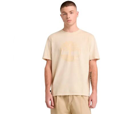 Timberland T-shirt à Manches Courtes Garment Dye Logo Graphic Putty S Homme - Publicité Timberland T-shirt à Manches Courtes Garment Dye Logo Graphic Putty S Homme - Publicité
