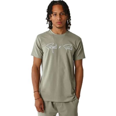 Pro-Ject X Paris T-shirt à Manches Courtes Green M Homme - Publicité Pro-Ject X Paris T-shirt à Manches Courtes Green M Homme - Publicité