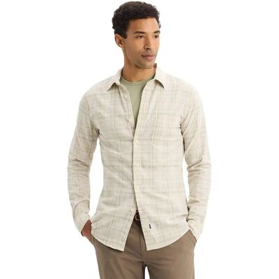 Dockers Chemise à Manches Longues Slim Original Fiora Linen Ctn Sa L Homme - Publicité Dockers Chemise à Manches Longues Slim Original Fiora Linen Ctn Sa L Homme - Publicité