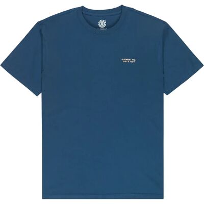 Element T-shirt à Manches Courtes Co Emb Dark Denim L Homme - Publicité Element T-shirt à Manches Courtes Co Emb Dark Denim L Homme - Publicité
