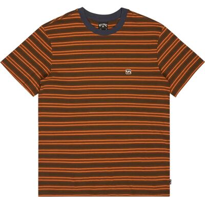 Billabong T-shirt à Manches Courtes Baxter Dark Brown M Homme - Publicité Billabong T-shirt à Manches Courtes Baxter Dark Brown M Homme - Publicité