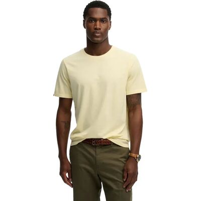 Superdry T-shirt à Manches Courtes Classic Essential Pastel Yellow L Homme - Publicité Superdry T-shirt à Manches Courtes Classic Essential Pastel Yellow L Homme - Publicité