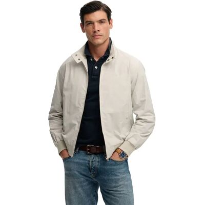 Superdry Veste Classic Harrington Rainy Day Grey 3XL Homme - Publicité Superdry Veste Classic Harrington Rainy Day Grey 3XL Homme - Publicité