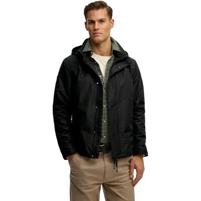 Superdry Veste M5012332a Shell Black L - Publicité Superdry Veste M5012332a Shell Black L - Publicité