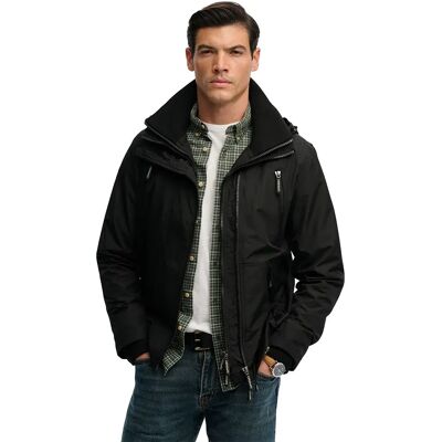 Superdry Veste Mountain Windbreaker Black L - Publicité Superdry Veste Mountain Windbreaker Black L - Publicité