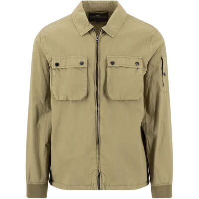 Fynch Hatton Chemise Surchemise 16032741 Dark Khaki L Homme - Publicité Fynch Hatton Chemise Surchemise 16032741 Dark Khaki L Homme - Publicité