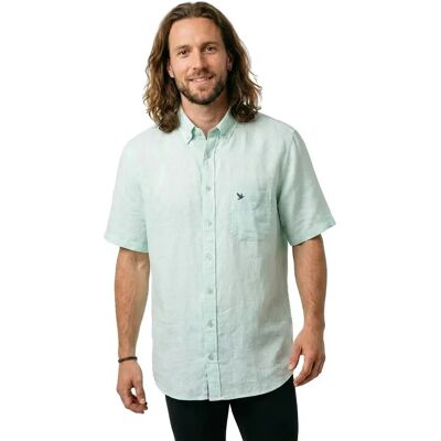 Fynch Hatton Chemise à Manches Courtes 16046001 Mint L Homme - Publicité Fynch Hatton Chemise à Manches Courtes 16046001 Mint L Homme - Publicité