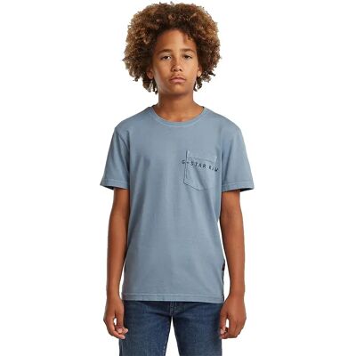 G-star T-shirt à Manches Courtes Base Pocket Ash Blue 10 Années Garçon - Publicité G-star T-shirt à Manches Courtes Base Pocket Ash Blue 10 Années Garçon - Publicité