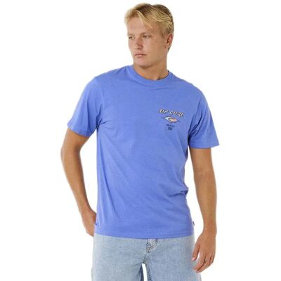 Rip Curl T-shirt à Manches Courtes Fade Out Icon Blue Haze M Homme - Publicité Rip Curl T-shirt à Manches Courtes Fade Out Icon Blue Haze M Homme - Publicité