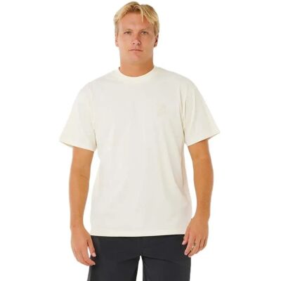 Rip Curl T-shirt à Manches Courtes Search Embroidery Bone S Homme - Publicité Rip Curl T-shirt à Manches Courtes Search Embroidery Bone S Homme - Publicité