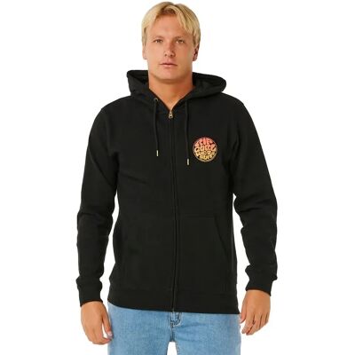 Rip Curl Sweat-shirt à Zip Wettie Passage Icon Black / Black L Homme - Publicité Rip Curl Sweat-shirt à Zip Wettie Passage Icon Black / Black L Homme - Publicité