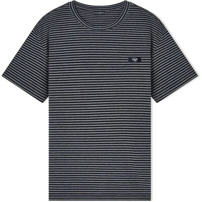 Giorgio Armani Emporio Armani T-shirt à Manches Courtes Em000574_af20452 Stripe Arm.Blu / Grey XL Homme - Publicité Giorgio Armani Emporio Armani T-shirt à Manches Courtes Em000574_af20452 Stripe Arm.Blu / Grey XL Homme - Publicité