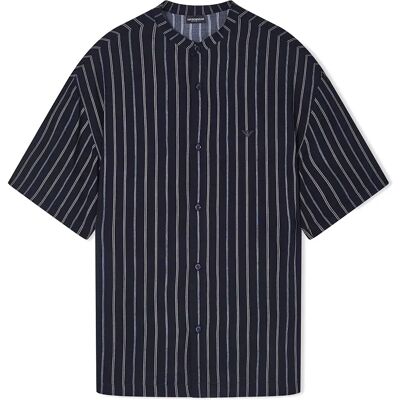 Giorgio Armani Emporio Armani Polo à Manches Courtes Em005144_af20445 Strip Blue-Nut-Black 2XL Homme - Publicité Giorgio Armani Emporio Armani Polo à Manches Courtes Em005144_af20445 Strip Blue-Nut-Black 2XL Homme - Publicité