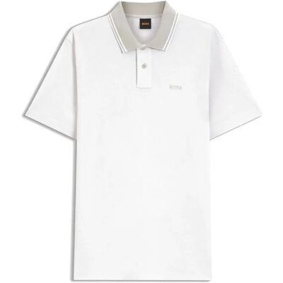 Boss Polo à Manches Courtes Pe Oxford New Open Grey 3XL Homme - Publicité Boss Polo à Manches Courtes Pe Oxford New Open Grey 3XL Homme - Publicité