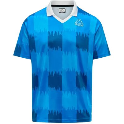Kappa T-shirt à Manches Courtes Itobe Blue Malibu / Blue Ethereal / Blue S Homme - Publicité Kappa T-shirt à Manches Courtes Itobe Blue Malibu / Blue Ethereal / Blue S Homme - Publicité