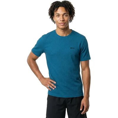 Boss T-shirt De Pyjama à Manches Courtes Waffle 10269584 Open Blue L Homme - Publicité Boss T-shirt De Pyjama à Manches Courtes Waffle 10269584 Open Blue L Homme - Publicité