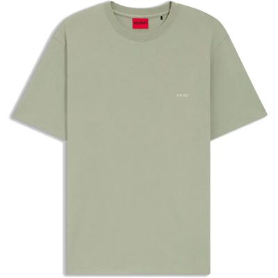 Hugo T-shirt à Manches Courtes Derlyns Light Pastel Green M - Publicité Hugo T-shirt à Manches Courtes Derlyns Light Pastel Green M - Publicité