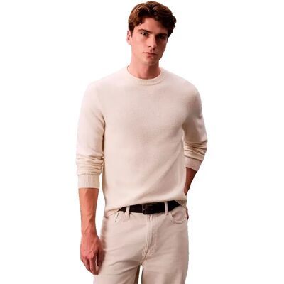Calvin Klein Pull Lv04le312g Antique White XL Homme - Publicité Calvin Klein Pull Lv04le312g Antique White XL Homme - Publicité