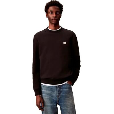 Calvin Klein Jeans Sweat-shirt Terry Monologo Black XL Homme - Publicité Calvin Klein Jeans Sweat-shirt Terry Monologo Black XL Homme - Publicité