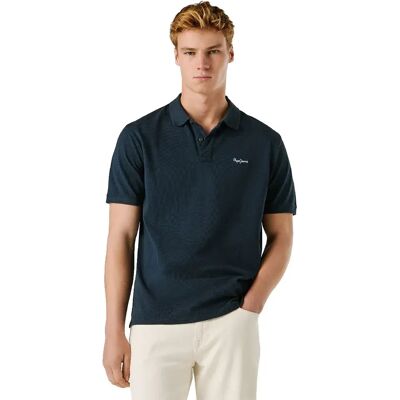 Pepe Jeans Polo à Manches Courtes Oscar Dulwich Blue L Homme - Publicité Pepe Jeans Polo à Manches Courtes Oscar Dulwich Blue L Homme - Publicité