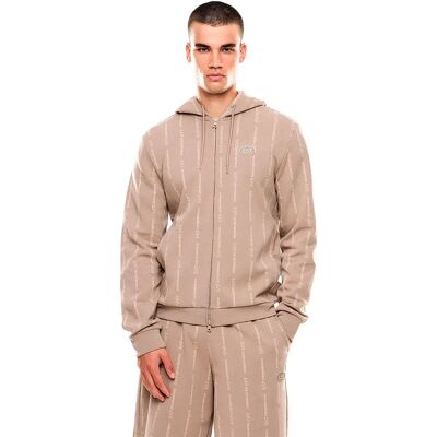 Giorgio Armani Ea7 Emporio Armani Sweat-shirt à Zip 7m001392_af12660 Roasted Cashew / Beige Fancy L Homme - Publicité Giorgio Armani Ea7 Emporio Armani Sweat-shirt à Zip 7m001392_af12660 Roasted Cashew / Beige Fancy L Homme - Publicité
