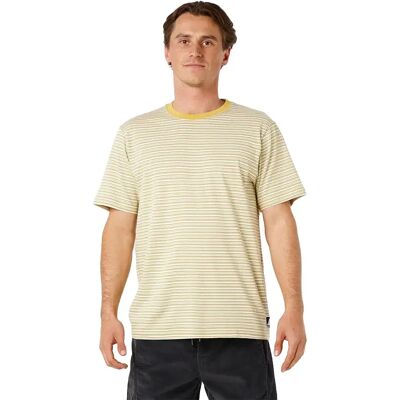 Rip Curl T-shirt à Manches Courtes Aots Stripe Bone L Homme - Publicité Rip Curl T-shirt à Manches Courtes Aots Stripe Bone L Homme - Publicité