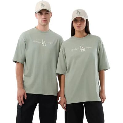 New Era T-shirt à Manches Courtes Mlb Script Los Angeles Dodgers Green Pastel M - Publicité New Era T-shirt à Manches Courtes Mlb Script Los Angeles Dodgers Green Pastel M - Publicité