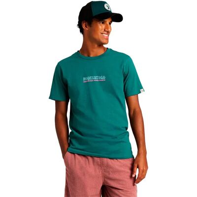 Protest T-shirt à Manches Courtes Evina Dark Teal L Homme - Publicité Protest T-shirt à Manches Courtes Evina Dark Teal L Homme - Publicité