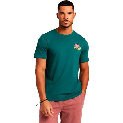 Protest T-shirt à Manches Courtes Renhold Dark Teal L Homme - Publicité Protest T-shirt à Manches Courtes Renhold Dark Teal L Homme - Publicité