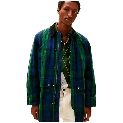 Tommy Hilfiger Chemise Surchemise Mw0mw42585 Blackwatch check M - Publicité Tommy Hilfiger Chemise Surchemise Mw0mw42585 Blackwatch check M - Publicité