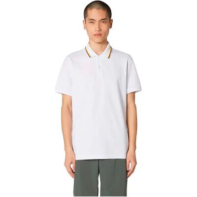 K-way Polo à Manches Courtes Jud White S Homme - Publicité K-way Polo à Manches Courtes Jud White S Homme - Publicité