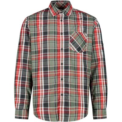 Cmp Chemise à Manches Longues 30t9927 B.Co / Rust / Salvia 3XL Homme - Publicité Cmp Chemise à Manches Longues 30t9927 B.Co / Rust / Salvia 3XL Homme - Publicité