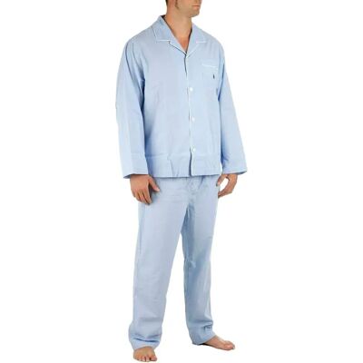 Polo Ralph Lauren Pyjama à Manches Longues 714514095 Light Blue Mini Gingham M Homme - Publicité Polo Ralph Lauren Pyjama à Manches Longues 714514095 Light Blue Mini Gingham M Homme - Publicité
