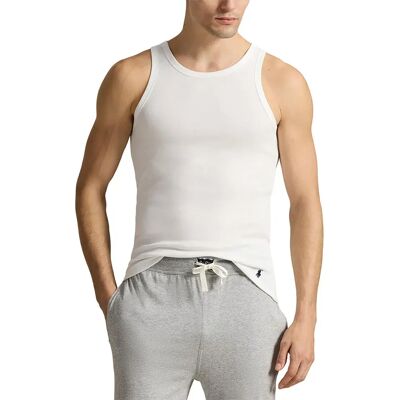 Polo Ralph Lauren T-shirt Sans Manches 714835886 White / White S Homme - Publicité Polo Ralph Lauren T-shirt Sans Manches 714835886 White / White S Homme - Publicité