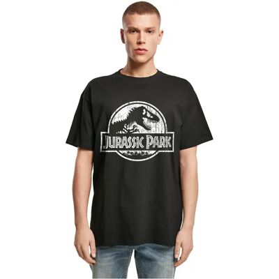 Merchcode T-shirt à Manches Courtes Jurassic Park Distressed Oversized Black 3XL Homme - Publicité Merchcode T-shirt à Manches Courtes Jurassic Park Distressed Oversized Black 3XL Homme - Publicité