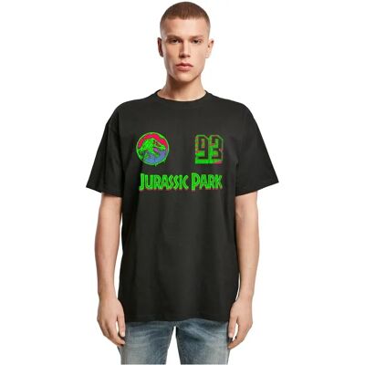 Merchcode T-shirt à Manches Courtes Jurassic Park Oversized Black S Homme - Publicité Merchcode T-shirt à Manches Courtes Jurassic Park Oversized Black S Homme - Publicité