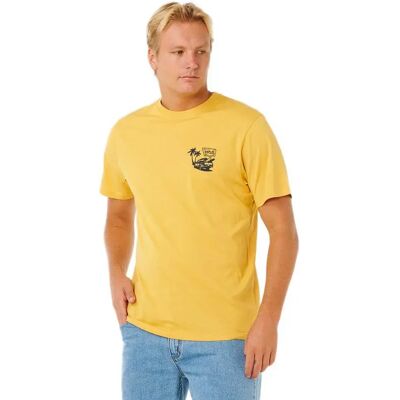 Rip Curl T-shirt à Manches Courtes Streamline Car Ochre M Homme - Publicité Rip Curl T-shirt à Manches Courtes Streamline Car Ochre M Homme - Publicité