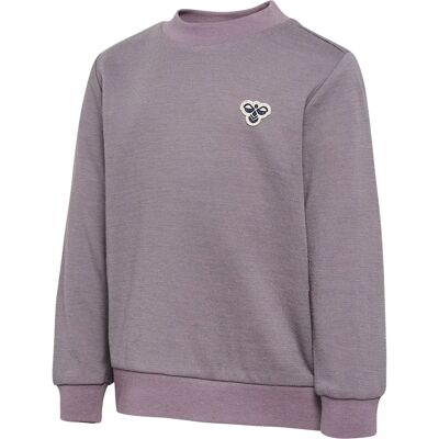 Hummel Sweat-shirt Mini Wool Bee Ashley Blue 104 cm - Publicité Hummel Sweat-shirt Mini Wool Bee Ashley Blue 104 cm - Publicité