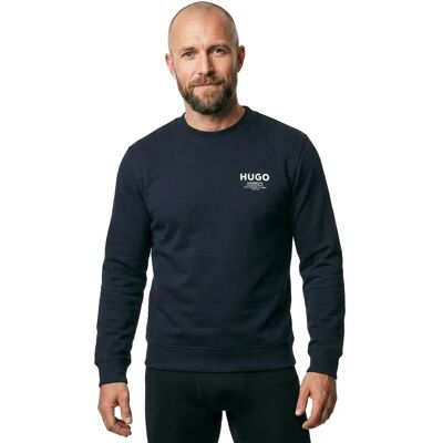 Hugo Sweat-shirt Nespon 10283345 Blue Dark Blue M Homme - Publicité Hugo Sweat-shirt Nespon 10283345 Blue Dark Blue M Homme - Publicité