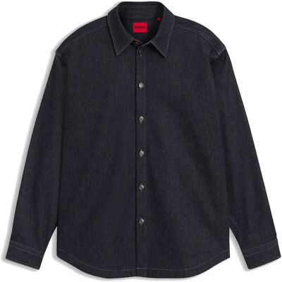 Hugo Chemise Surchemise Emikol 10276866 Navy M - Publicité Hugo Chemise Surchemise Emikol 10276866 Navy M - Publicité