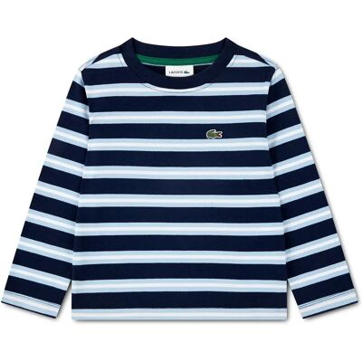 Lacoste T-shirt à Manches Longues 947359 Marine 16 Années - Publicité Lacoste T-shirt à Manches Longues 947359 Marine 16 Années - Publicité