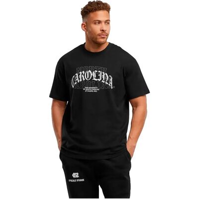 Mister Tee T-shirt à Manches Courtes North Carolina Laces Oversized Black M Homme - Publicité Mister Tee T-shirt à Manches Courtes North Carolina Laces Oversized Black M Homme - Publicité