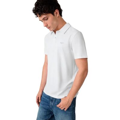 Guess Polo à Manches Courtes Essential Pure White S Homme - Publicité Guess Polo à Manches Courtes Essential Pure White S Homme - Publicité