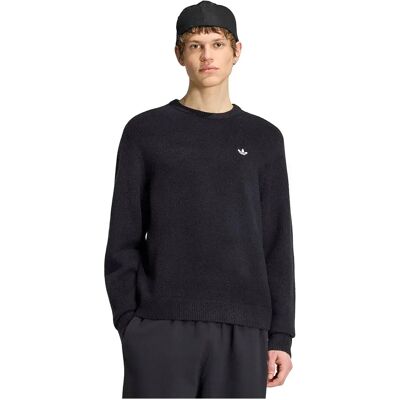 Adidas Originals Sweat-shirt Trefoil Essentials Fully Knit Black L Homme - Publicité Adidas Originals Sweat-shirt Trefoil Essentials Fully Knit Black L Homme - Publicité