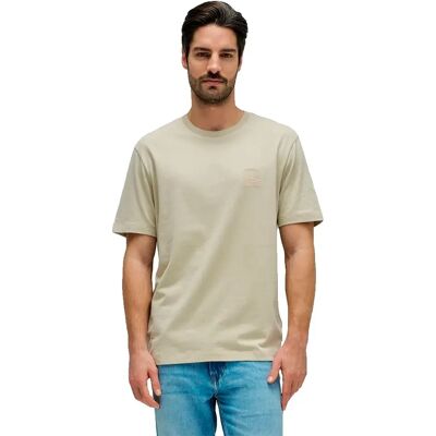 Salsa Jeans T-shirt à Manches Courtes 21011129 Beige L Homme - Publicité Salsa Jeans T-shirt à Manches Courtes 21011129 Beige L Homme - Publicité