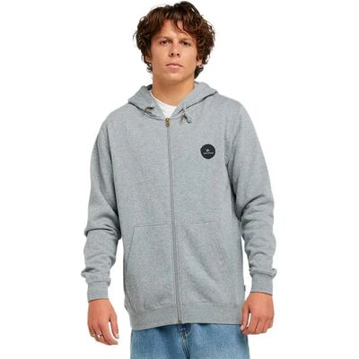 Rip Curl Sweat-shirt à Zip 0e6mfl Grey Marle M Homme - Publicité Rip Curl Sweat-shirt à Zip 0e6mfl Grey Marle M Homme - Publicité
