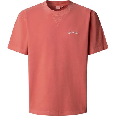 Pepe Jeans T-shirt à Manches Courtes John Cinnabar Red L Homme - Publicité Pepe Jeans T-shirt à Manches Courtes John Cinnabar Red L Homme - Publicité